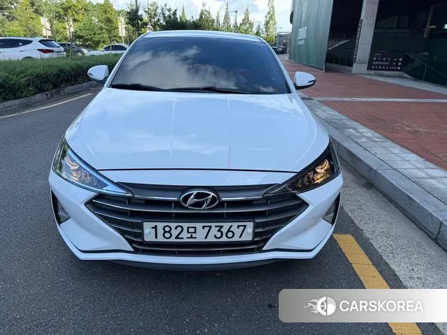 Hyundai The New Avante AD 2019 Белый из Кореи