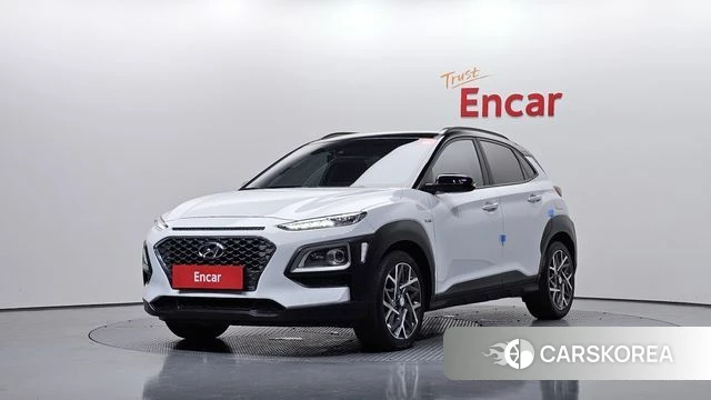 Hyundai Kona Hybrid 2020 Белый из Кореи