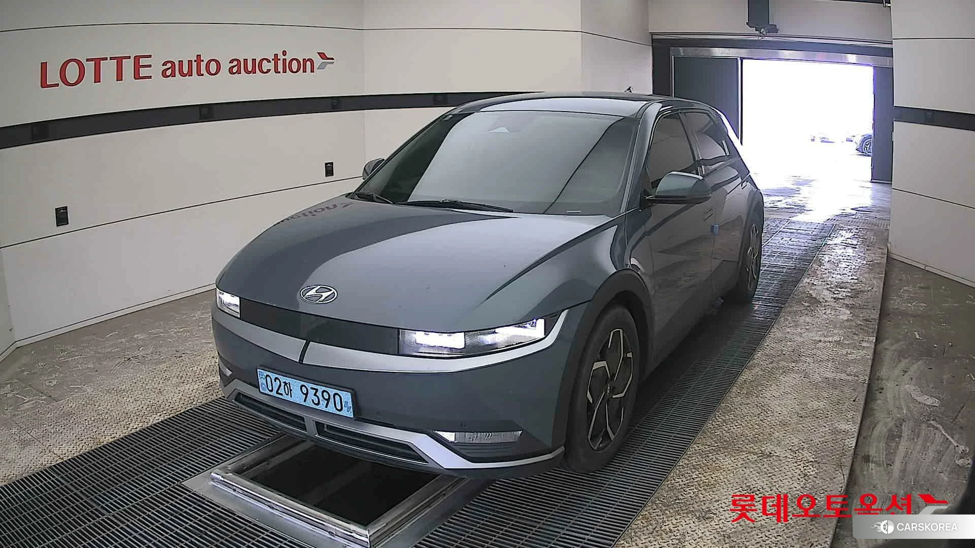 Hyundai IONIQ 5 2022 Digital Tilgreen Pearl из Кореи