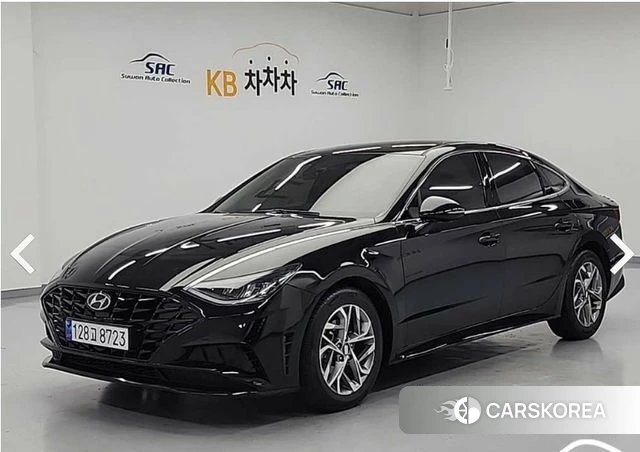 Hyundai Sonata (DN8) 2023 Черный из Кореи
