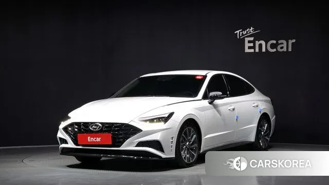 Hyundai Sonata (DN8) 2021 Белый из Кореи