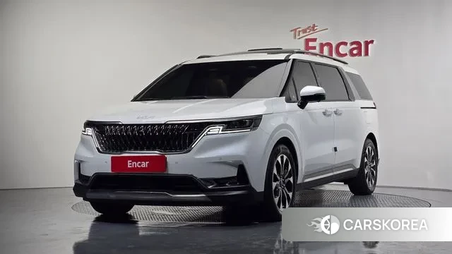 Kia Carnival 4th generation 2023 Белый из Кореи