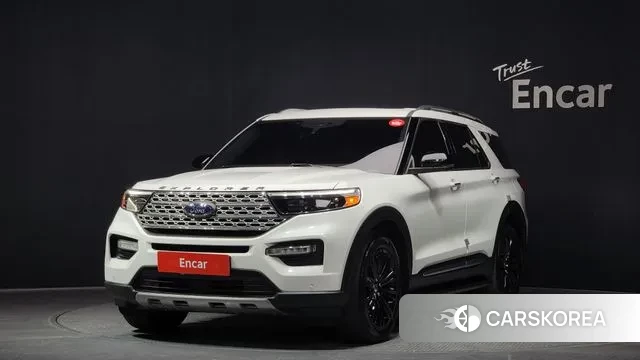 Ford Explorer 6th Generation 2021 Белый из Кореи