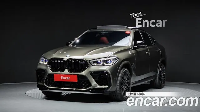 BMW X6M (G06) 2021 Песочный из Кореи