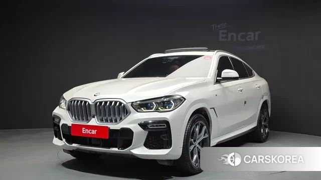 BMW X6 (G06) 2021 Белый из Кореи
