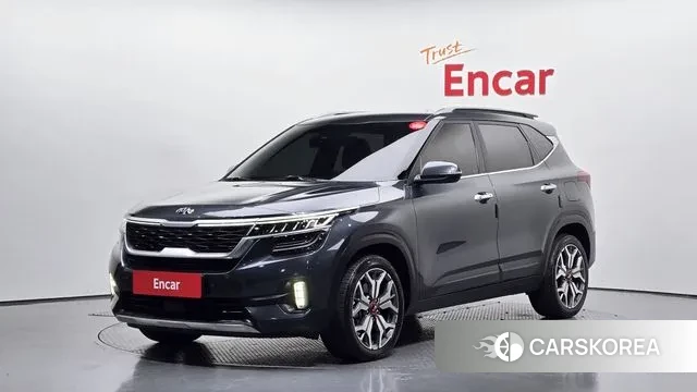 Kia Seltos 2020 Серый из Кореи