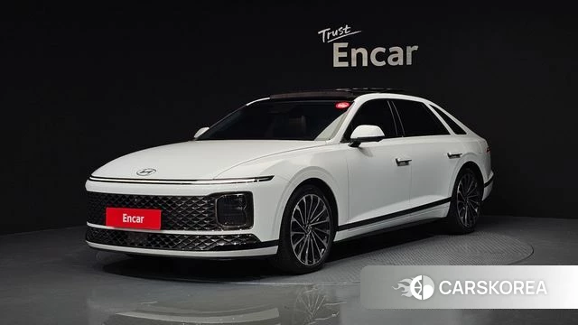 Hyundai Grandeur Hybrid (GN7) 2023 Белый из Кореи