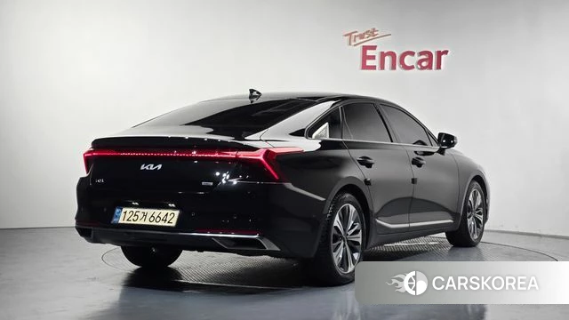 Kia K8 Hybrid 2022 Черный из Кореи