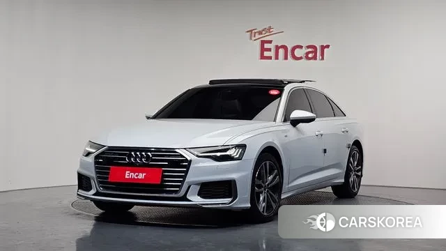 Audi A6 (C8) 2023 Белый из Кореи