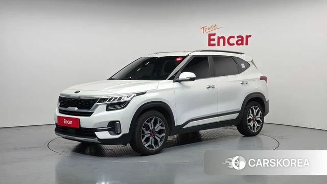 Kia Seltos 2021 Белый из Кореи