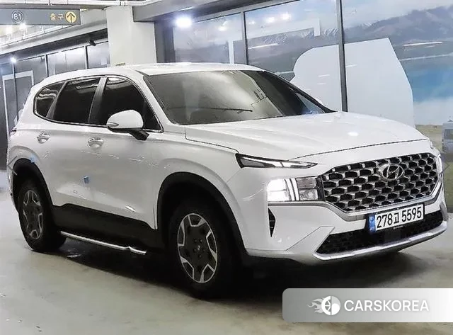 Hyundai The New Santa Fe 2022 Белый из Кореи