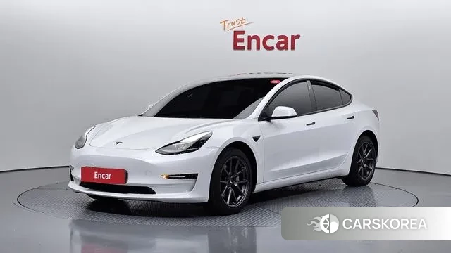 Tesla Model 3 2022 Белый из Кореи