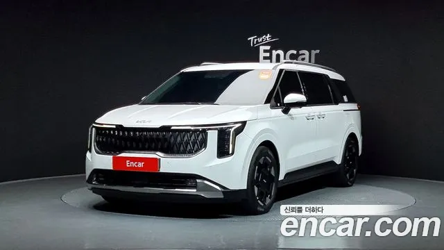 Kia The New Carnival 4th Generation 2024 Белый из Кореи