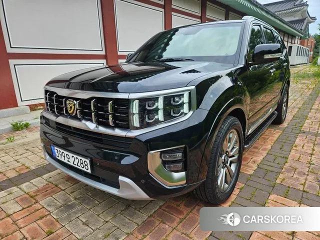 Kia Mohave Master 2021 Черный из Кореи