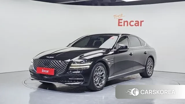 Genesis G80 (RG3) 2021 Черный из Кореи