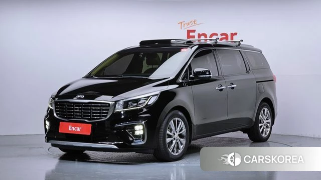Kia The New Carnival 2018 Черный из Кореи
