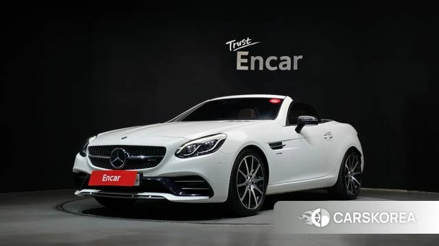 Mercedes-Benz SLC-Class R172 2018 Белый из Кореи