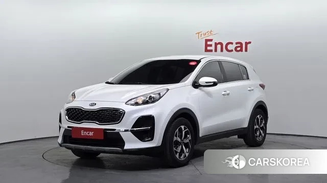 Kia Sportage The Bold 2021 Белый из Кореи