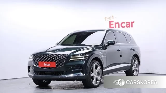 Genesis GV80 2021 Темно-зеленый из Кореи