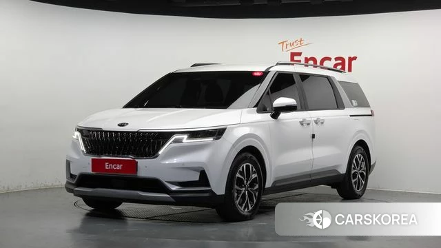 Kia Carnival 4th generation 2021 Белый из Кореи