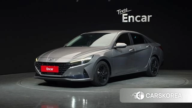 Hyundai Avante Hybrid (CN7) 2021 Серебряный из Кореи