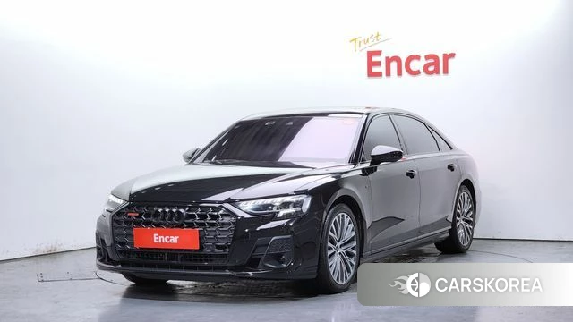 Audi A8 (D5) 2022 Черный из Кореи