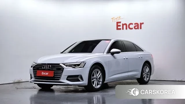Audi A6 (C8) 2023 Белый из Кореи