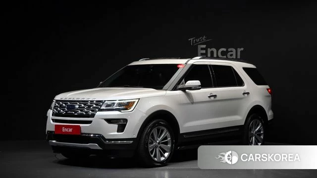 Ford Explorer 2018 Белый из Кореи