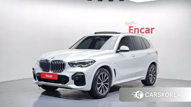 BMW X5 (G05) 2021 Белый из Кореи
