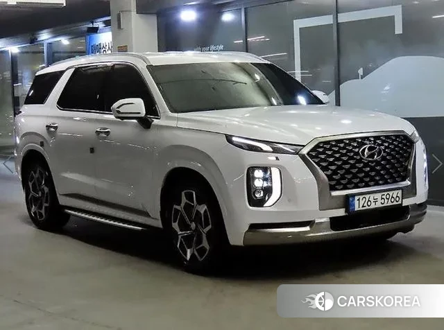 Hyundai Palisade 2022 Белый из Кореи