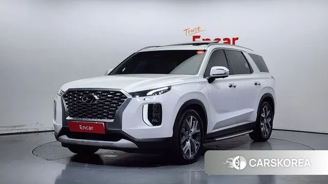 Hyundai Palisade 2021 Белый из Кореи