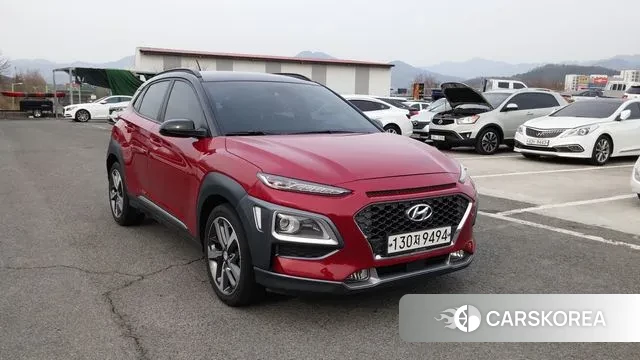 Hyundai Kona 2018 Красный из Кореи