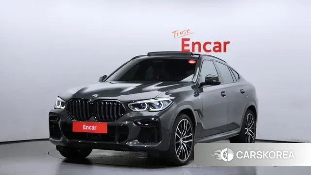 BMW X6 (G06) 2022 Серый из Кореи