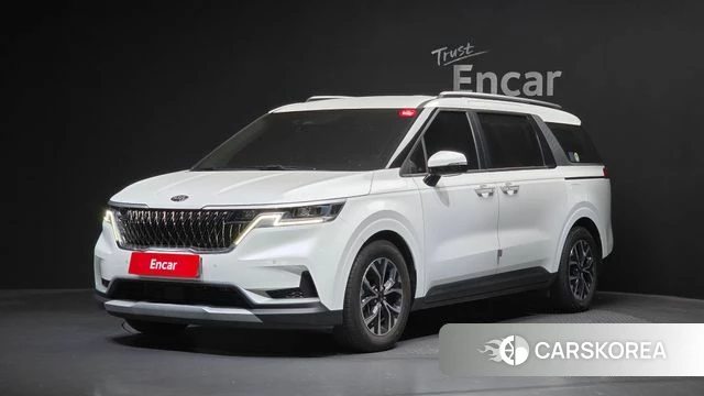 Kia Carnival 4th generation 2021 Белый из Кореи