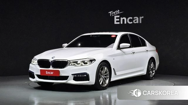 BMW 5 Series (G30) 2018 Белый из Кореи