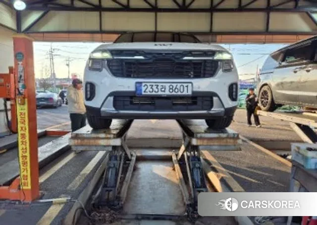 Kia The New Seltos 2024 Белый из Кореи