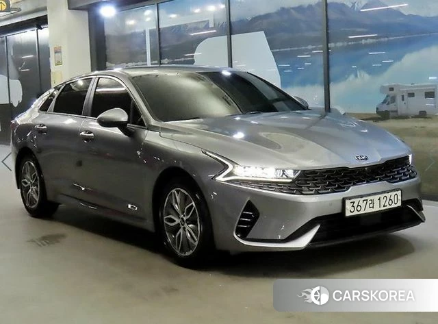 Kia K5 Hybrid 3rd Generation 2021 Серый из Кореи