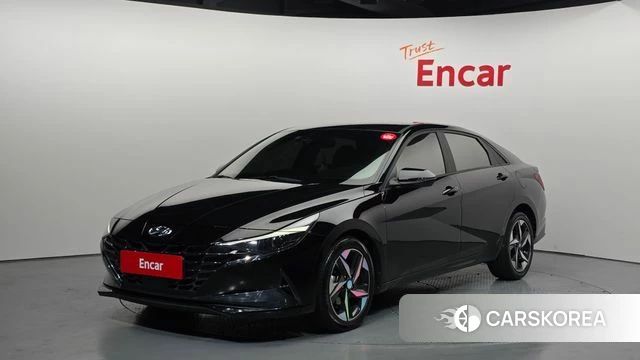 Hyundai Avante (CN7) 2020 Черный из Кореи