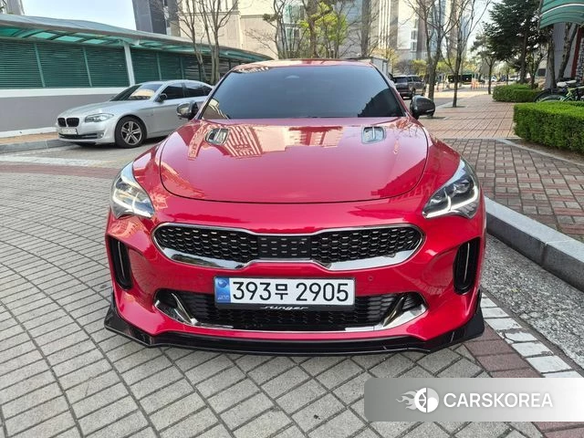 Kia Stinger Meister 2022 Красный из Кореи