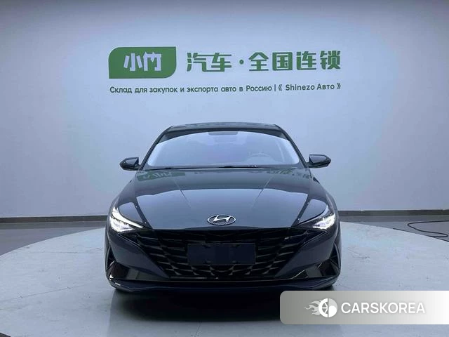 Hyundai Elantra 2023 Темно-серый из Китая