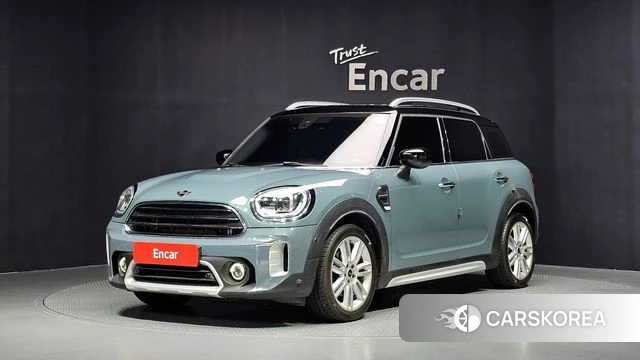Mini Cooper Countryman 2021 Синий нефрит из Кореи