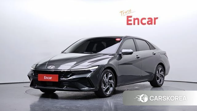 Hyundai The New Avante (CN7) 2023 Серый из Кореи