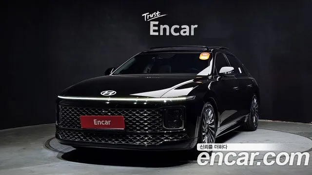 Hyundai Grandeur (GN7) 2024 Черный из Кореи