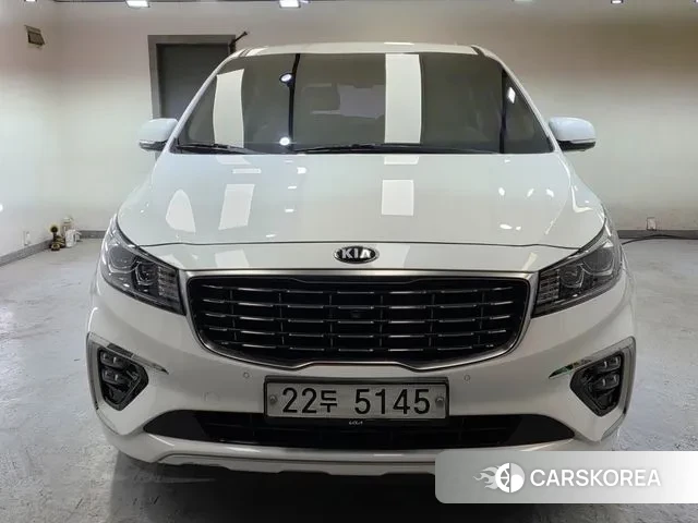 Kia The New Carnival 2018 Белый из Кореи