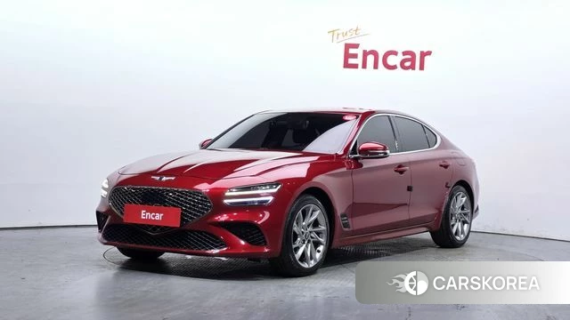 Genesis The New G70 2022 Красный из Кореи