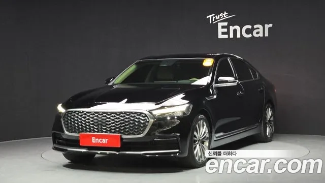 Kia The New K9 2nd generation 2021 Черный из Кореи