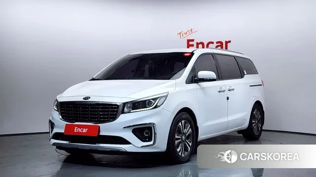 Kia The New Carnival 2019 Белый из Кореи