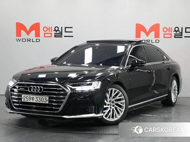 Audi A8 (D5) 2020 Черный из Кореи