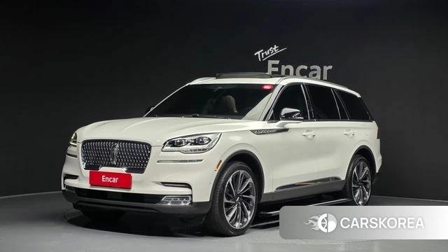 Lincoln Aviator 2nd generation 2021 Серый из Кореи