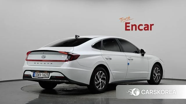 Hyundai Sonata Hybrid (DN8) 2022 Белый из Кореи